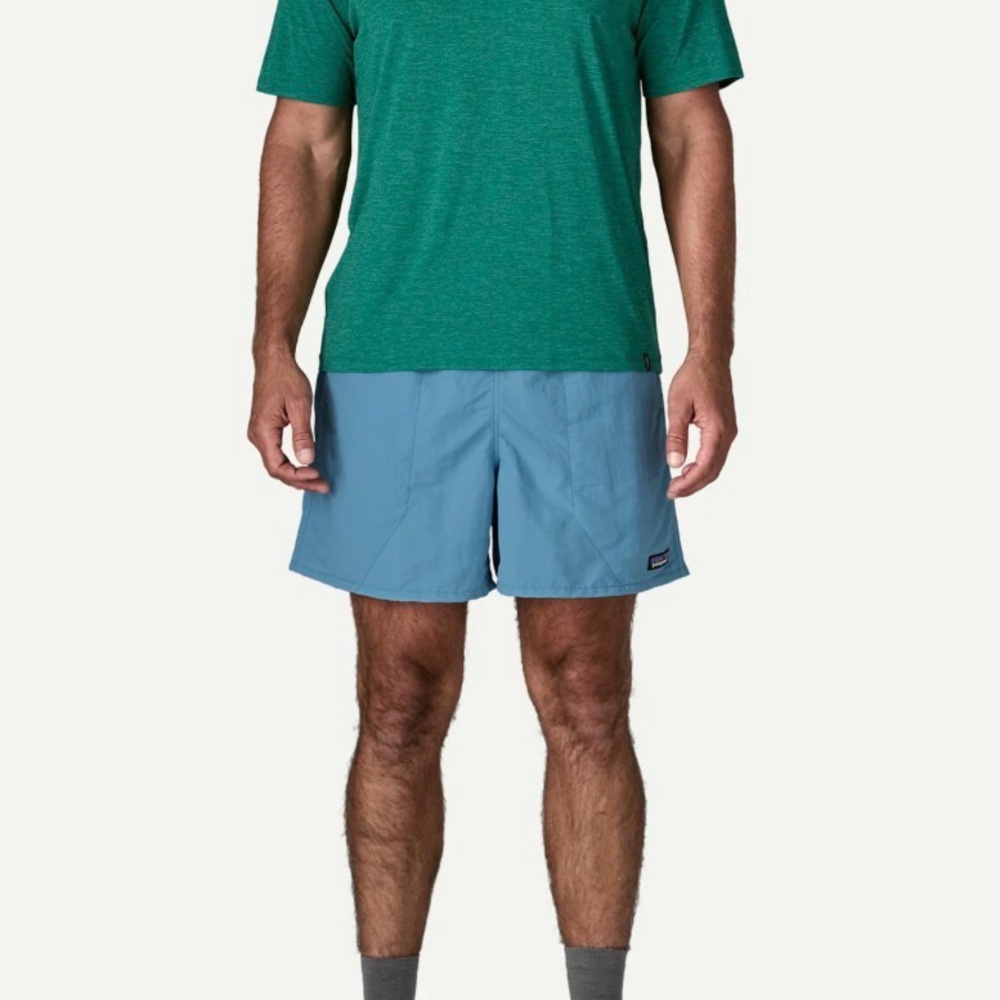 Patagonia Men’s Baggies in Shore Blue Size Large